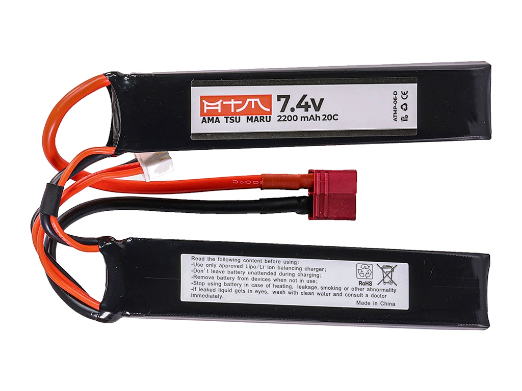 ATM - LiPo 7,4V 2200mAh 20C Sopmod (Deans)