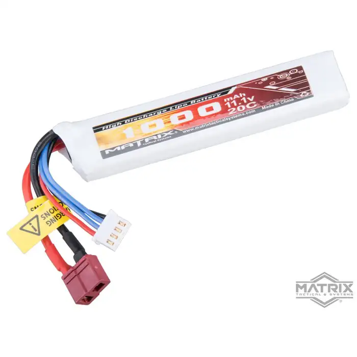 MATRIX - Batterie 11.1v 1000mah 20C type stick