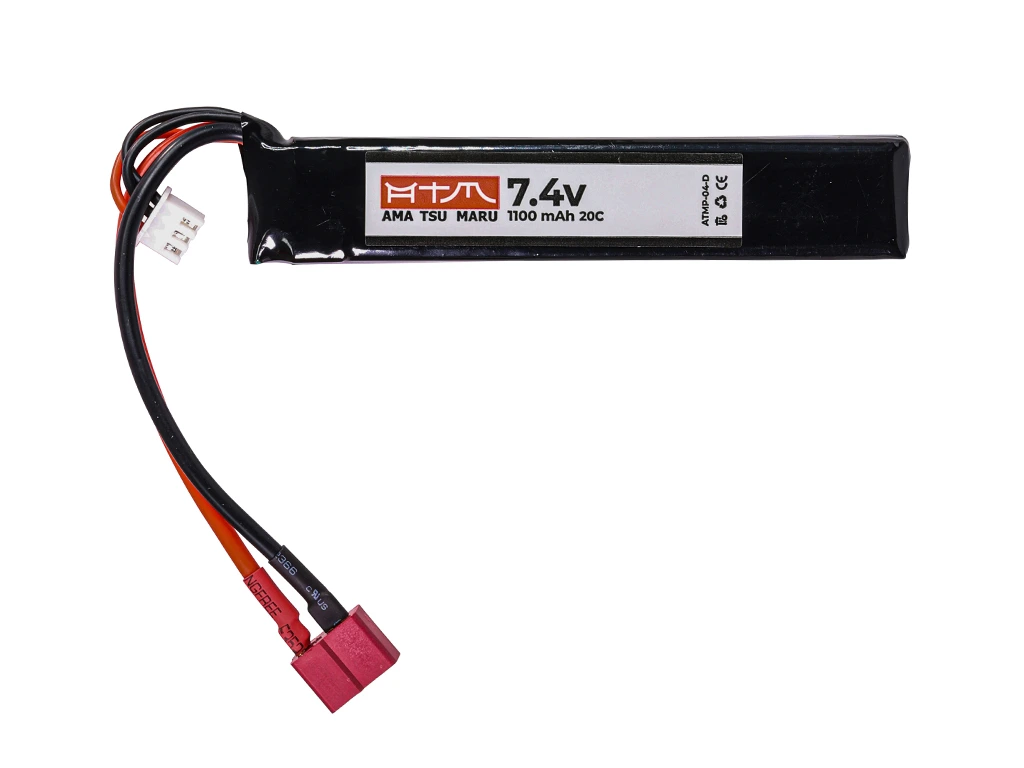 ATM - Batterie LiPo 7.4v 1100mAh 20C Mini Stick
