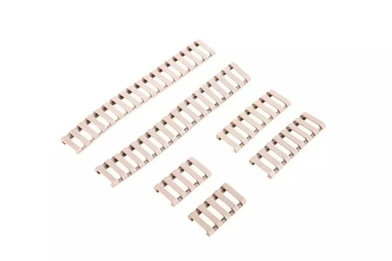 FMA - Set de couvre rail souple Tan